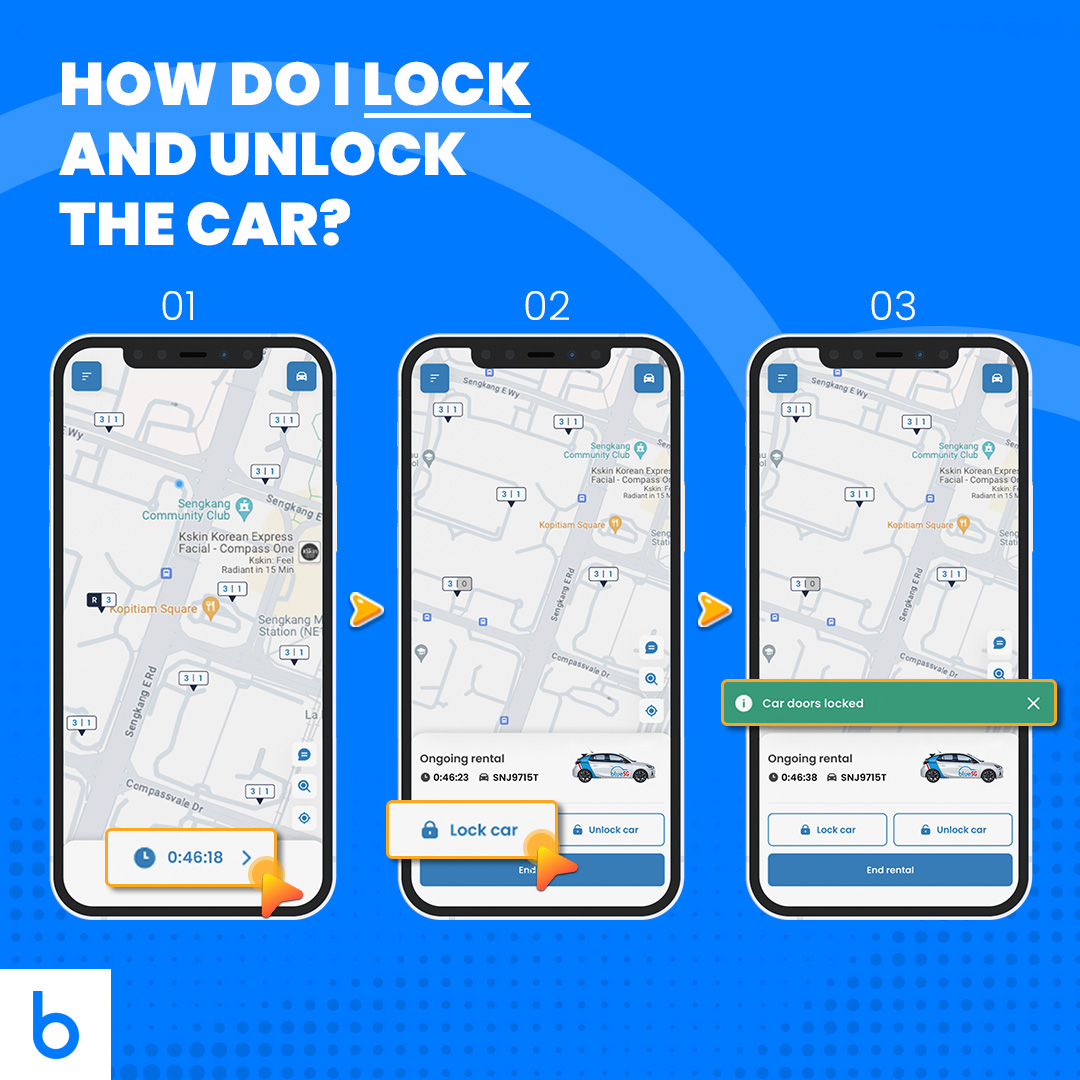 How do I lock and unlock the car_240807_GENE_P087_1080x1080_EN_01_V01.jpg